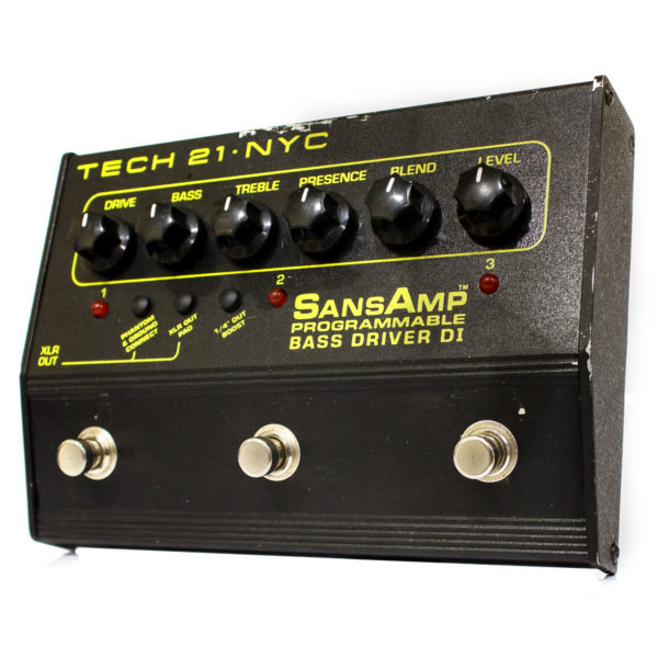 Фото 3 - Tech 21 Sansamp Programmable Bass Driver DI (used).