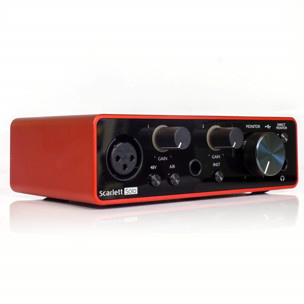 Звуковая карта focusrite scarlett solo 3nd gen