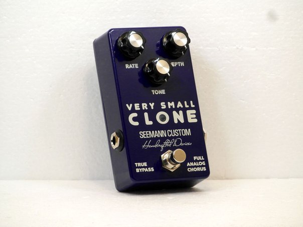 Small Clone Chorus. Seemann Custom very small Clone. Small Clone Chorus PCB. Nano Clone Chorus.