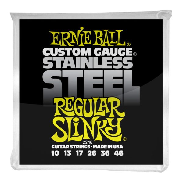 Фото 1 - Ernie Ball 10-46 Stainless Steel Regular Slinky 2246.