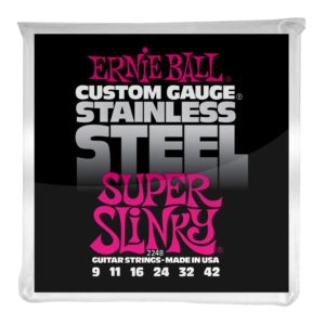 Фото 8 - Ernie Ball 9-42 Stainless Steel Super Slinky 2248.