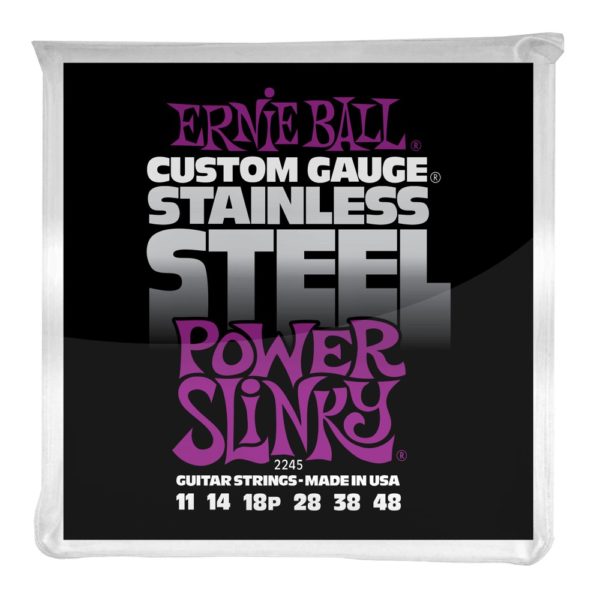 Фото 1 - Ernie Ball 11-48 Stainless Steel Power Slinky 2245.