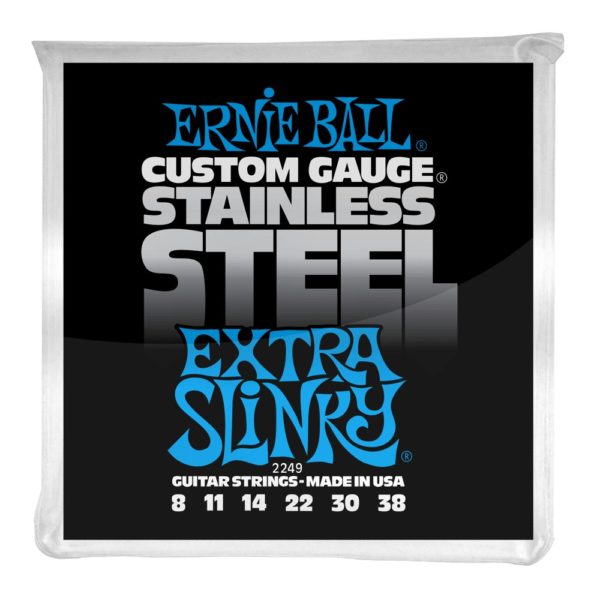 Фото 1 - Ernie Ball 8-38 Stainless Steel Extra Slinky 2249.