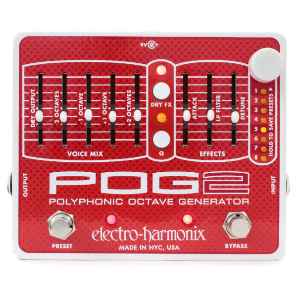 Фото 1 - Electro-Harmonix (EHX) POG 2 Polyphonic Octave Generator.