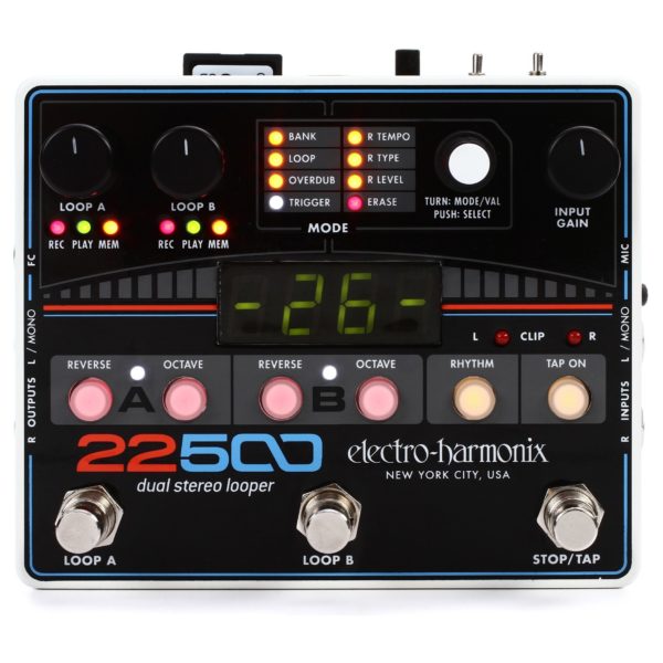 Фото 1 - Electro-Harmonix (EHX) 22500 Dual Stereo Looper.