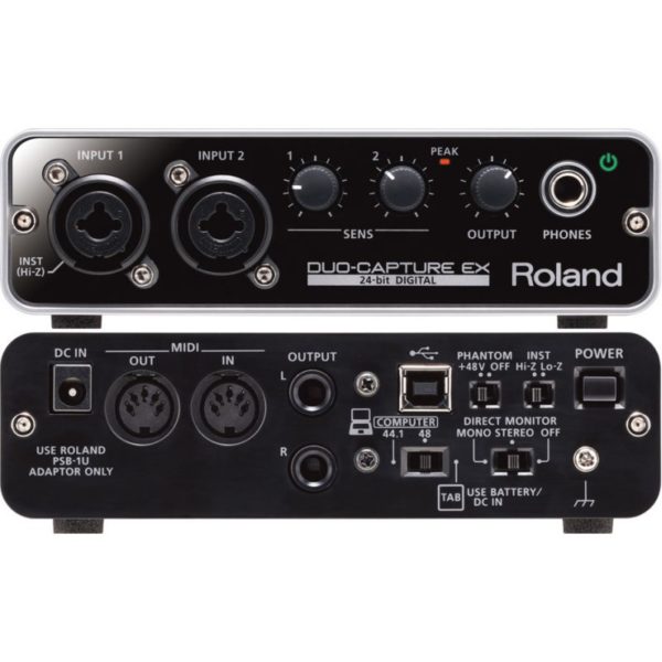 Фото 3 - Roland Duo-Capture EX UA-22 (UA22) USB Audio Interface.