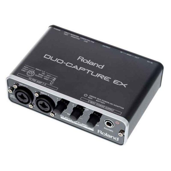 Фото 1 - Roland Duo-Capture EX UA-22 (UA22) USB Audio Interface.