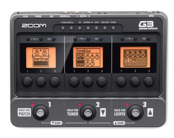 Фото 1 - Zoom G3 Guitar Effects Processor.