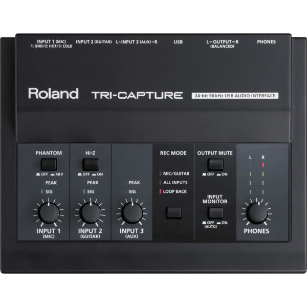 Фото 1 - Roland Tri-Capture UA-33 (UA33) USB Audio Interface.