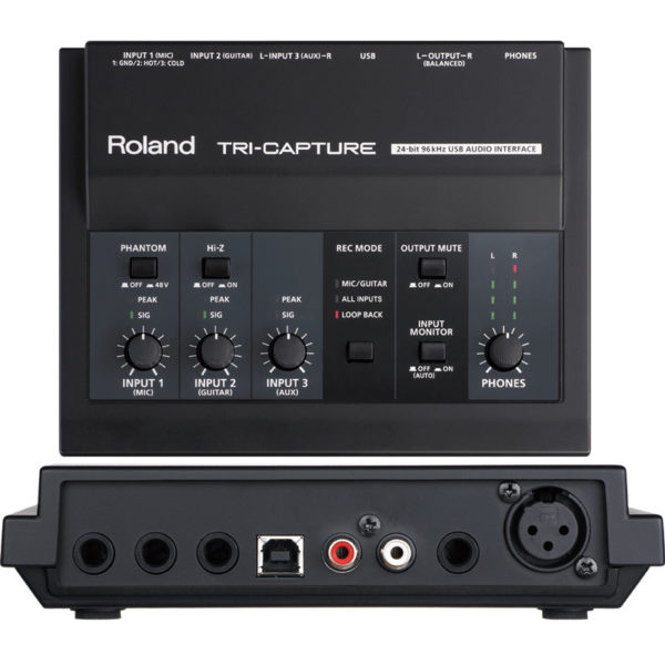 Фото 3 - Roland Tri-Capture UA-33 (UA33) USB Audio Interface.