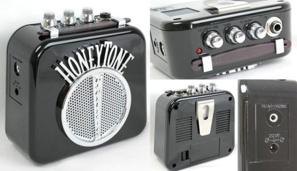 Фото 2 - Danelectro N10 Black Honey Tone Mini-Amp.