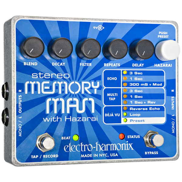 Фото 1 - Electro-Harmonix (EHX) Stereo Memory Man With Hazarai Delay.