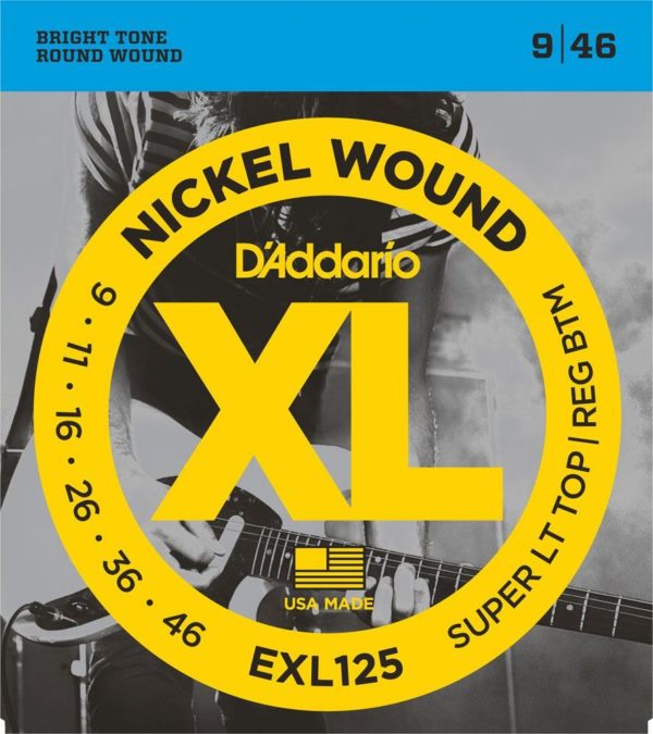 Фото 1 - D'Addario 9-46 XL Nickel Wound EXL125.