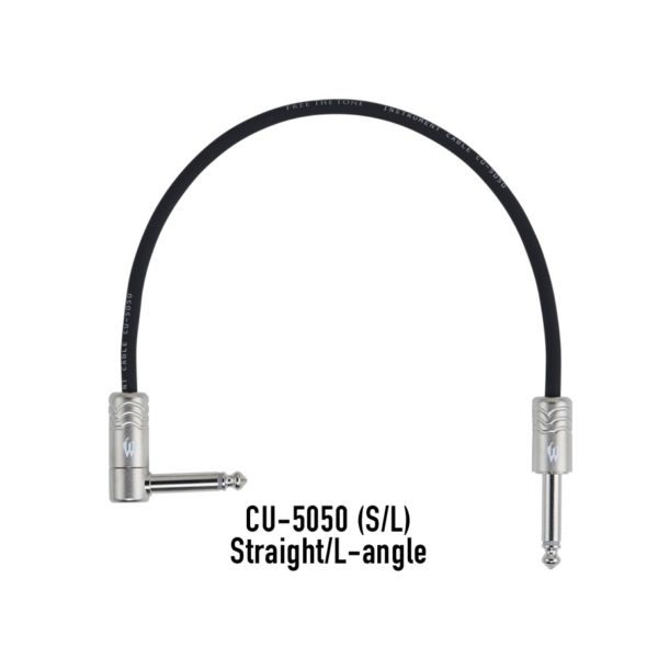 Фото 1 - Инструментальный кабель Free The Tone 100cm CU-5050 (прямой-угловой).