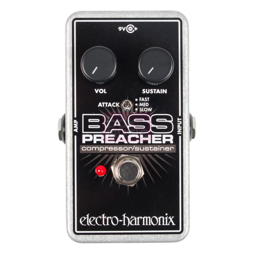 Фото 11 - Electro-Harmonix (EHX) Bass Preacher Compressor Sustainer.