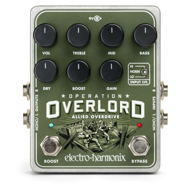 Фото 1 - Electro-Harmonix (EHX) Operation Overlord Stereo Overdrive.