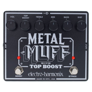 Фото 11 - Electro-Harmonix (EHX) Metal Muff With Top Boost.