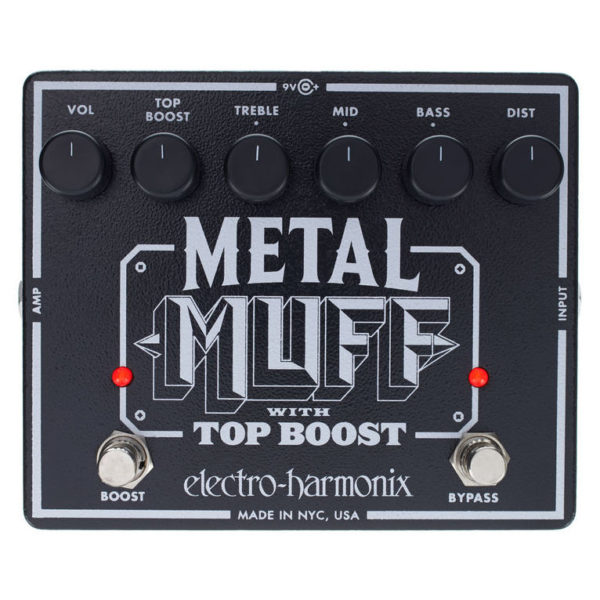 Фото 1 - Electro-Harmonix (EHX) Metal Muff With Top Boost.