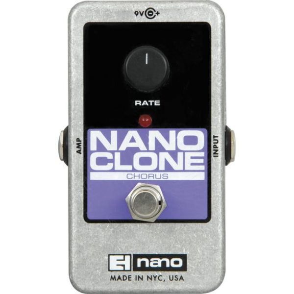 Фото 1 - Electro-Harmonix (EHX) Nano Clone Analog Chorus.