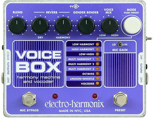 Фото 1 - Electro-Harmonix (EHX) Voice Box.