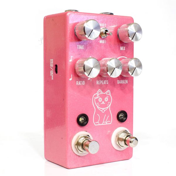 Фото 3 - JHS Pedals Lucky Cat Tape/Digital Delay Pink (used).