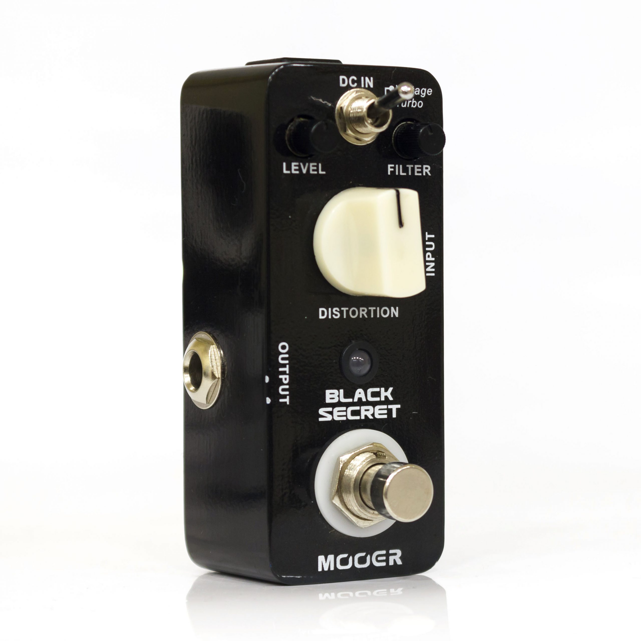 mooer black secret distortion pedal