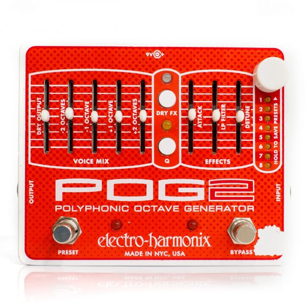 Фото 1 - Electro-Harmonix (EHX) POG 2 Polyphonic Octave Generator (used).