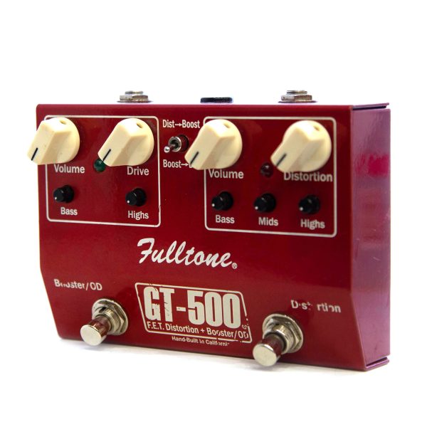 Фото 2 - Fulltone GT-500 F.E.T. Distortion + Booster/OD (used).