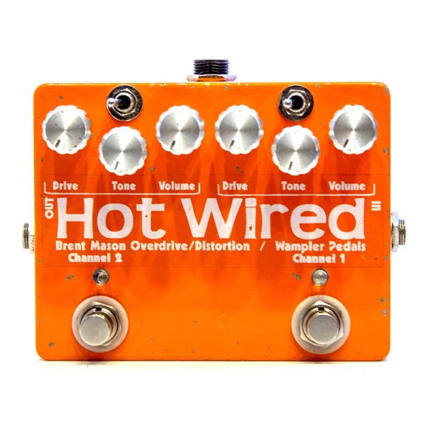 Фото 1 - Wampler Pedals Hot Wired V1 2 Channel Overdrive/Distortion (used).