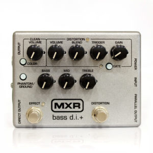 Фото 10 - MXR M80 Bass D.I.+ Preamp / Distortion Limited Edition Silver (used).