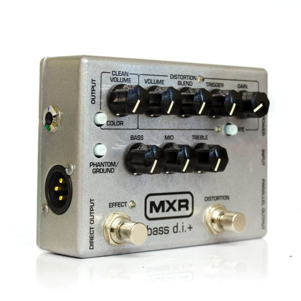 Фото 3 - MXR M80 Bass D.I.+ Preamp / Distortion Limited Edition Silver (used).
