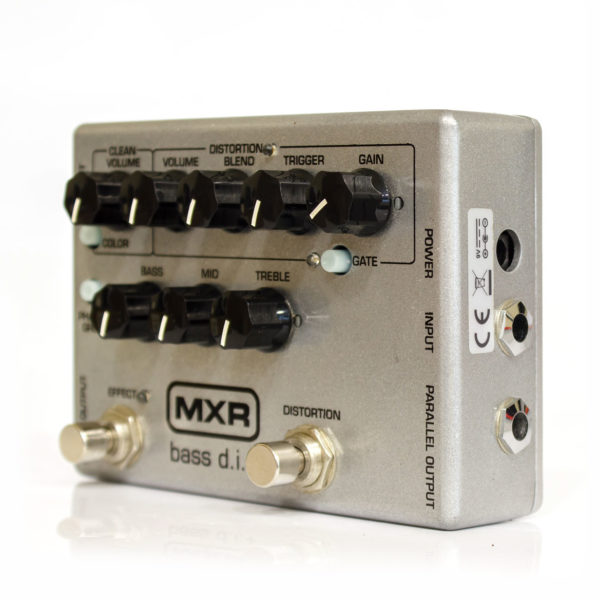 Фото 2 - MXR M80 Bass D.I.+ Preamp / Distortion Limited Edition Silver (used).