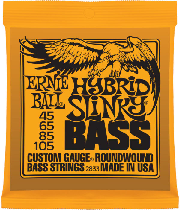 Фото 1 - Ernie Ball 45-105 Hybrid Slinky Bass 2833.
