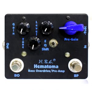 Фото 10 - HomeBrew Electronics HBE Hematoma Bass Overdrive/Pre-Amp (used).