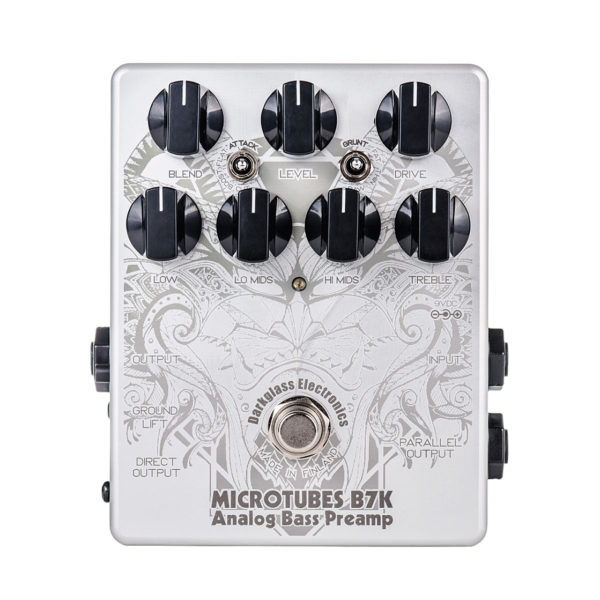 Фото 1 - Darkglass Electronics Microtubes B7K Analog Bass Preamp Limited Edition White.