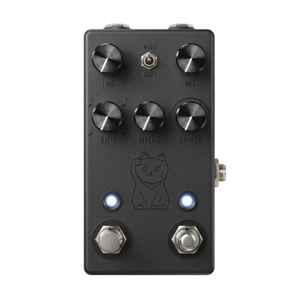 Фото 1 - JHS Pedals Lucky Cat Tape/Digital Delay Black.