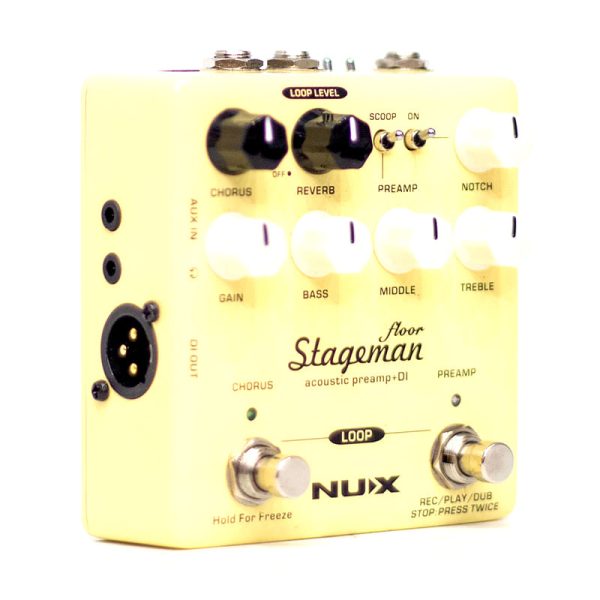 Фото 2 - NUX NAP-5 Stageman Floor Acoustic Preamp + DI (used).