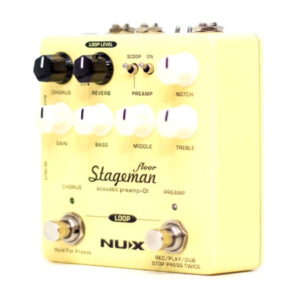 Фото 3 - NUX NAP-5 Stageman Floor Acoustic Preamp + DI (used).