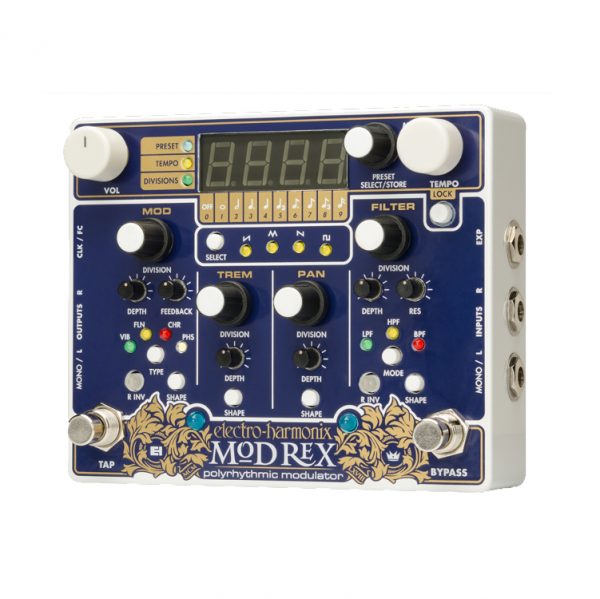 Фото 2 - Electro-Harmonix (EHX) Mod Rex Polyrhythmic Modulator.