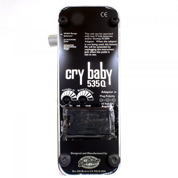 Фото 2 - Dunlop 535QC Cry Baby Multi-Wah Cooper Vintage 18V (used).