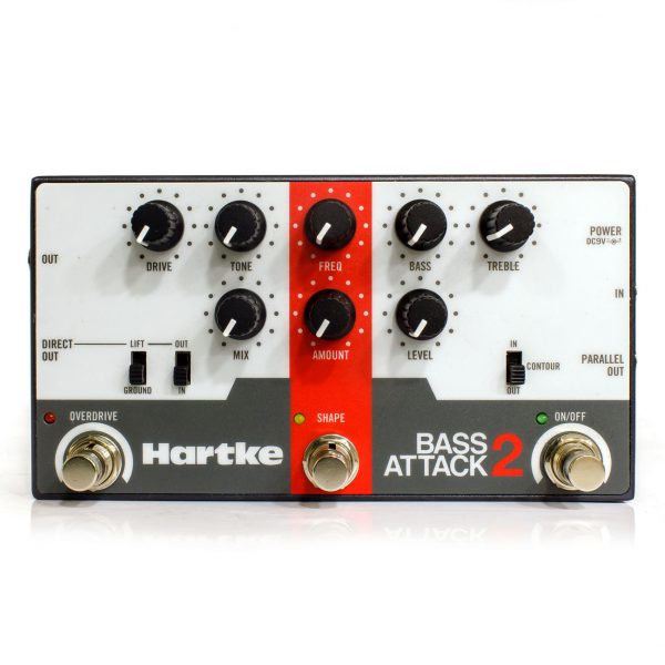 Фото 1 - Hartke Bass Attack 2 Preamp/DI/Overdrive (used).