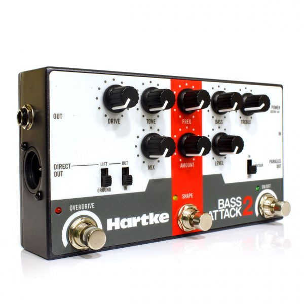 Фото 3 - Hartke Bass Attack 2 Preamp/DI/Overdrive (used).