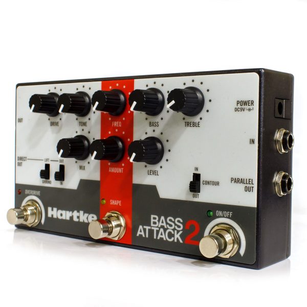 Фото 2 - Hartke Bass Attack 2 Preamp/DI/Overdrive (used).