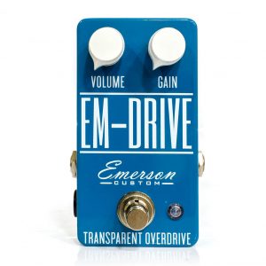 Фото 10 - Emerson EM-Drive Transparent Overdrive Pedal (used).