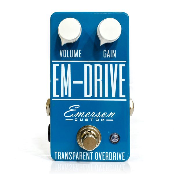 Фото 1 - Emerson EM-Drive Transparent Overdrive Pedal (used).