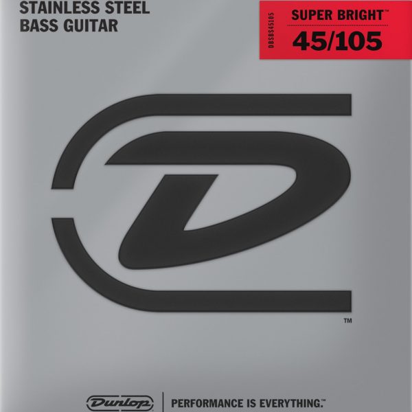 Фото 1 - Dunlop 45-105 Super Bright Steel Bass DBSBS.