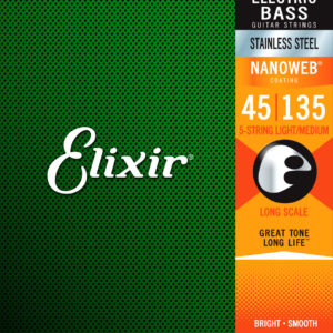 Фото 8 - Elixir 45-135 Stainless Steel Nanoweb Light Medium 14782.