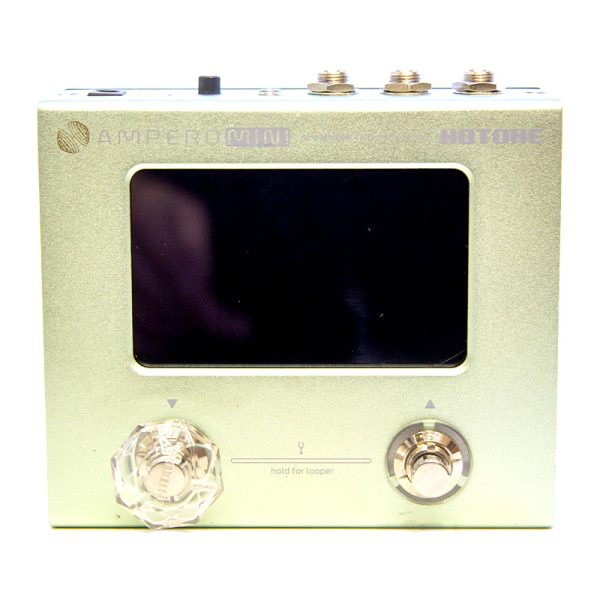 Фото 1 - Hotone Ampero Mini Matcha Guitar Effects Processor (used).