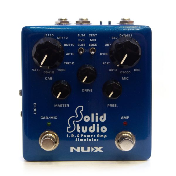 Фото 1 - NUX NSS-5 Solid Studio IR Cabinet & Power Amp Simulator (used).