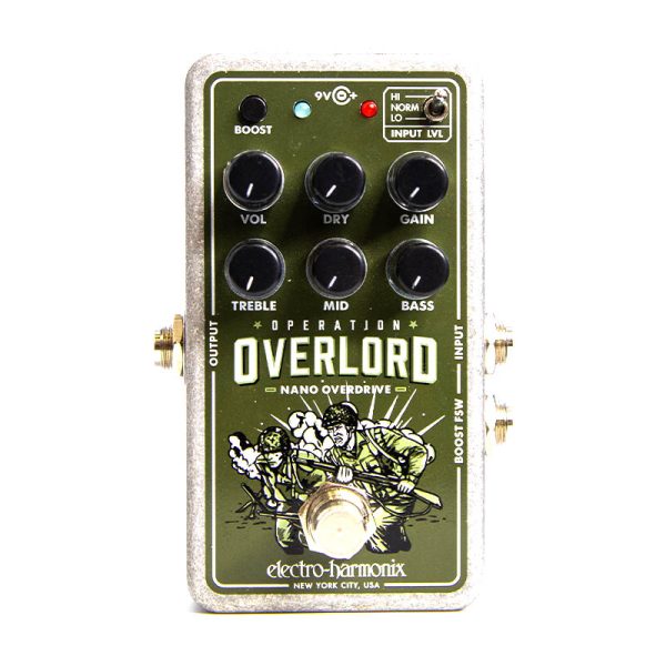 Фото 1 - Electro-Harmonix (EHX) Operation Overlord Overdrive Nano (used).